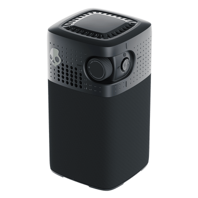 A black session 900 shown at a three-quarter angle on a solid white background. | True Black